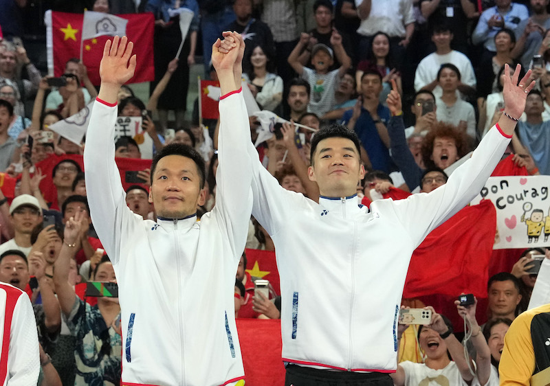 李洋、王齊麟！這是打出「台灣精神」的兩屆奧運金牌組合