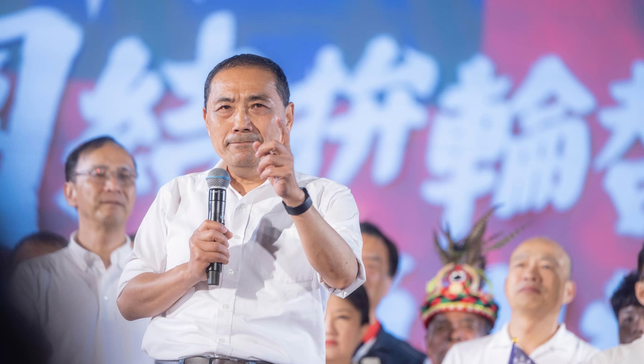 侯友宜不堅持選正的 侯柯配、柯侯配都可合作